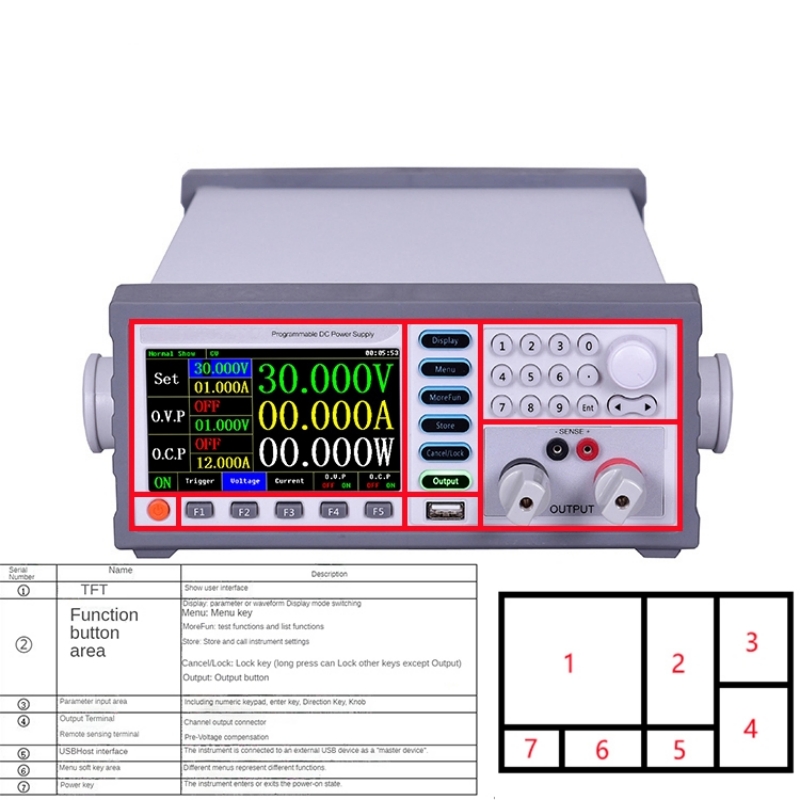 Alimentation CC programmable a - Switching Dc Power Supply 300V 1A avis et prix