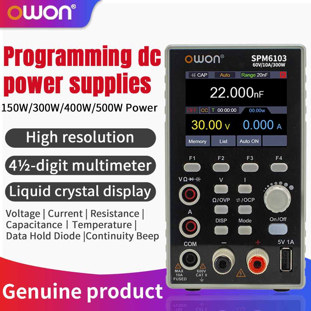 Alimentation électrique progra - Programmable Dc Power Supply 60V 10A avis et prix